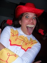 Hiiiiiiiiii haaaaaa! A comic and silly clown-cowboy that just enter Montreal! She may not be riding a horse but she can go to Laval, Dorval or any festival!