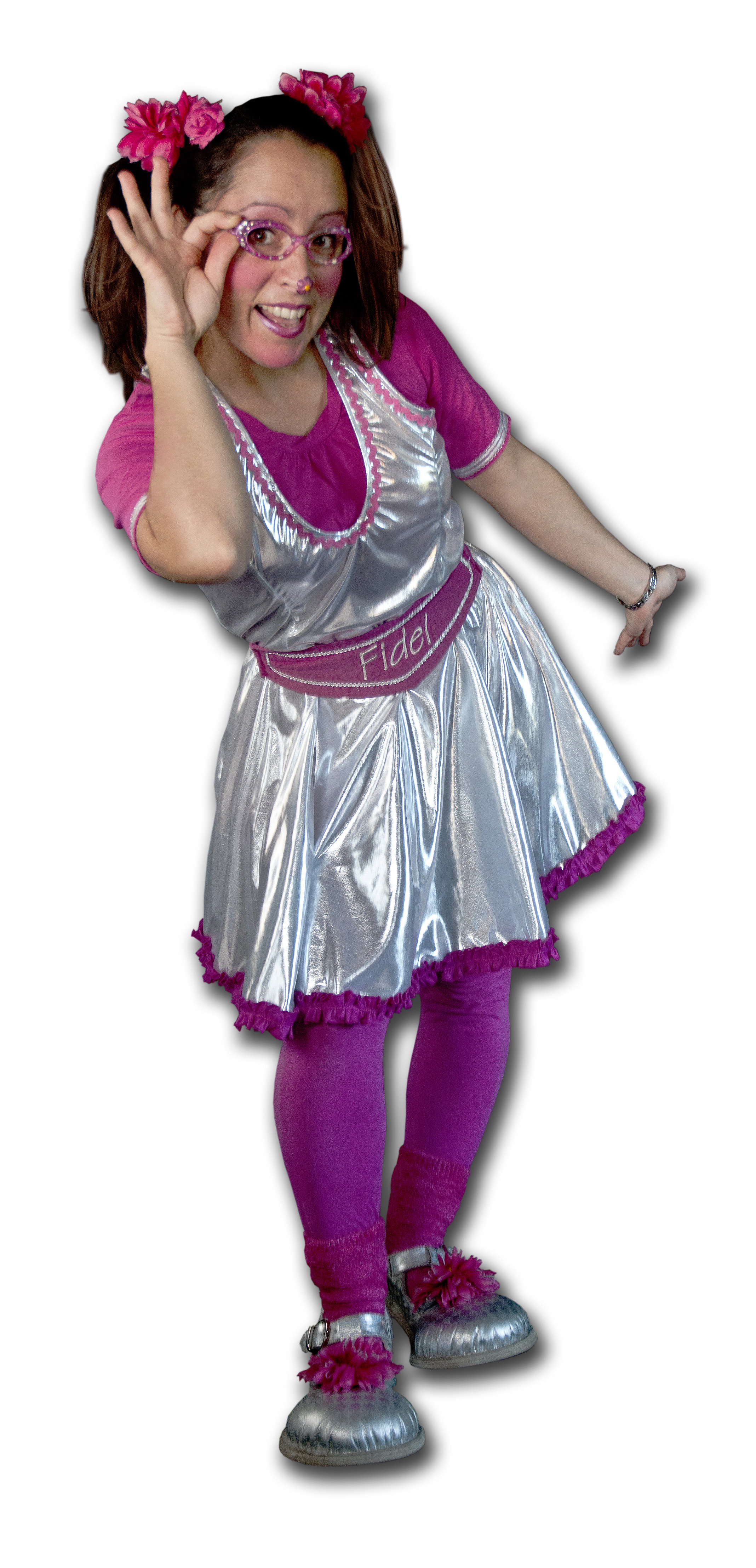 Great and very girly clown who makes happiness and silliness comes alive!